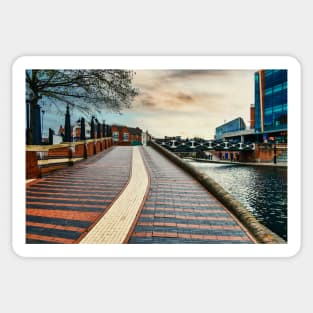 Birmingham Cityscape Sticker